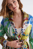 Ethnic Pattern Knitwear Cardigan